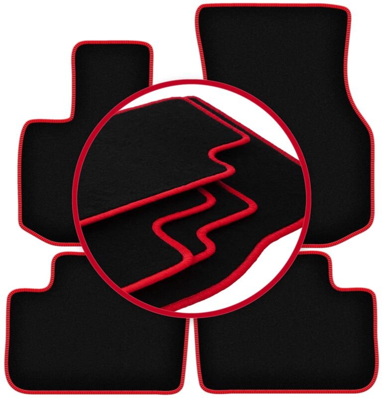 CARLUX-RED Autofußmatten für: BMW X4 G02 SUV (2018-)