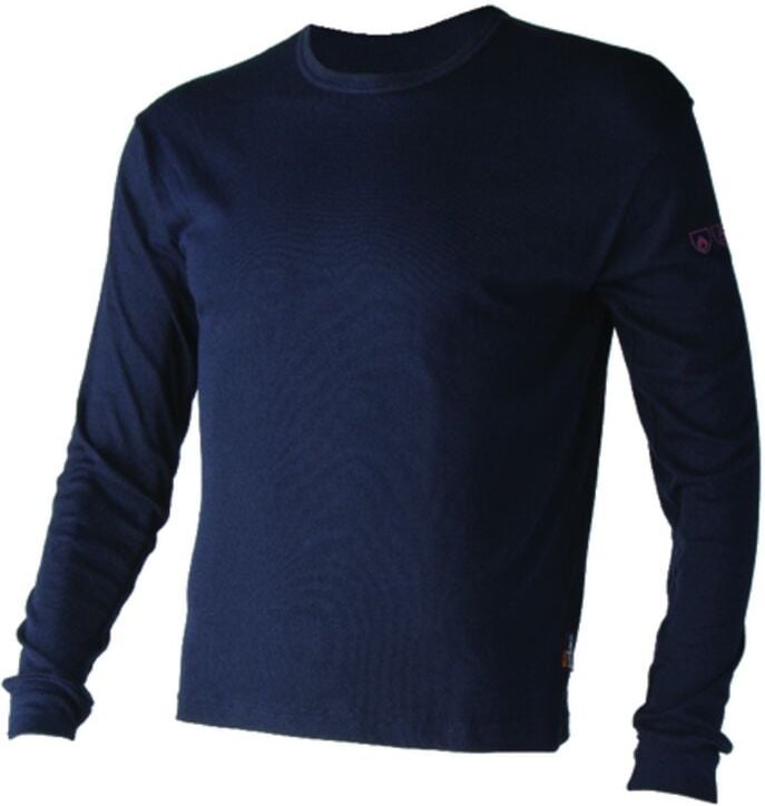 Arbeits-T-Shirt mit langen Ärmeln SPURR - Marineblau M - 44/46