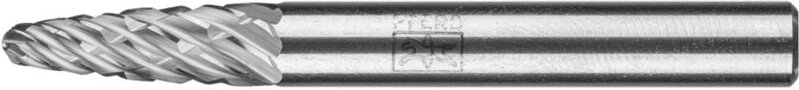 Thumbnail - PFERD TOOLS Hartmetall Hochleistungsfrässtift ALLROUND Rundbogen RBF Ø 06x18mm Schaft-Ø 6mm universal grob