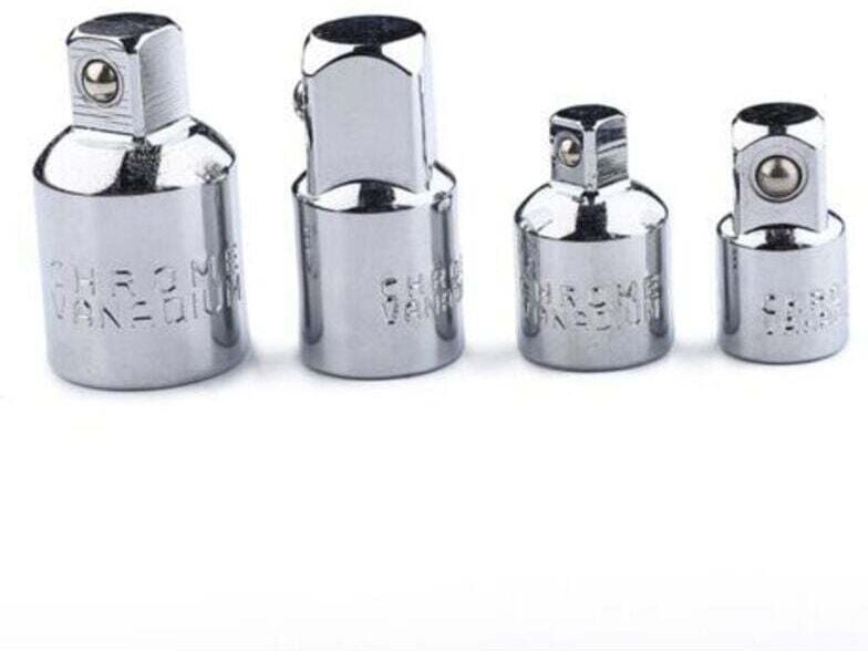 4-teiliger Ratschenadapter, Steckschlüsseladapter, Ratsche, 1/2 auf 3/8-3/8 auf 1/2-1/4 auf 3/8-3/8 auf 1/4, Steckschlüs...
