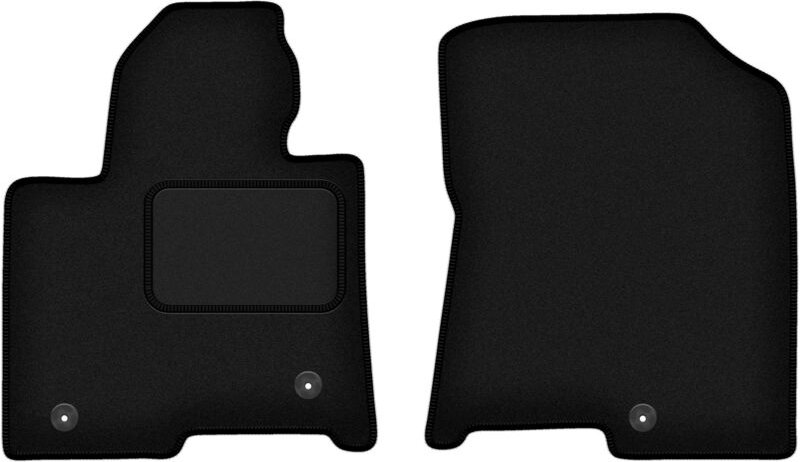 Vordere Matten schwarz für: Kia Sorento IV XL Hybrid SUV (2020-)