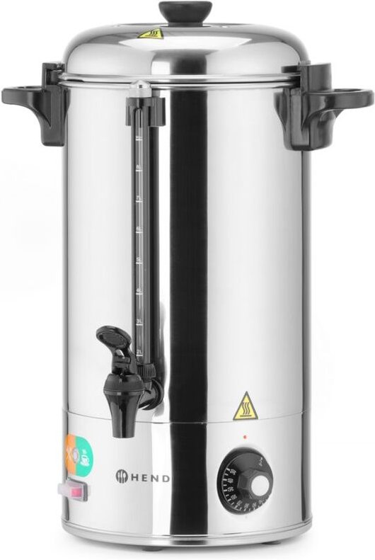 Heißgetränkespender, 9L, Silber, 230V/2200W, 370x332x(H)472mm - Hendi
