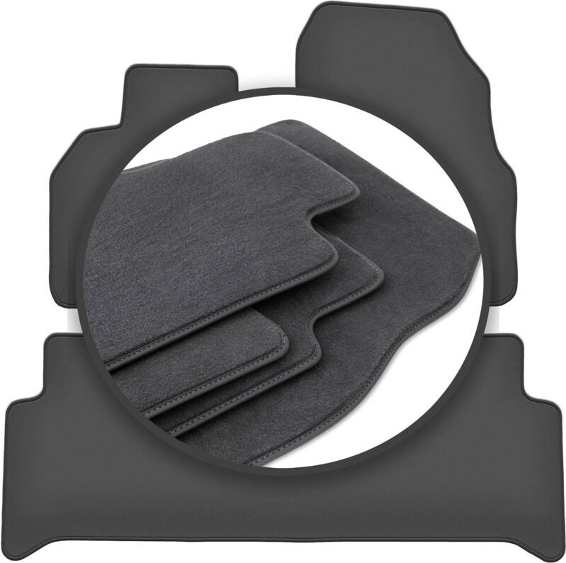 Premium-Fußmatten für: Renault Scenic II Minivan (2003-2009)