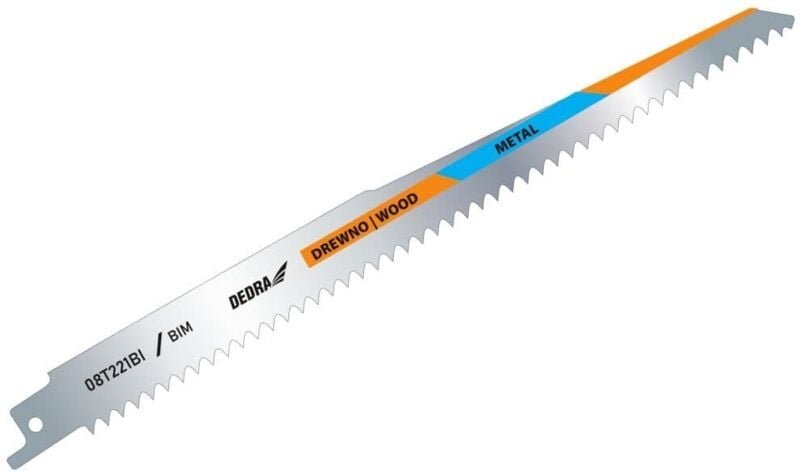 DEDRA Säbelsägeblätter 225 mm – BIM, Holz und Metall
