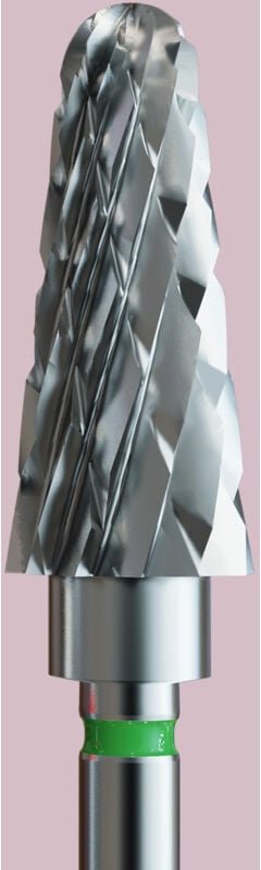 Hartmetallfräser für Acryl - Auffangkegel