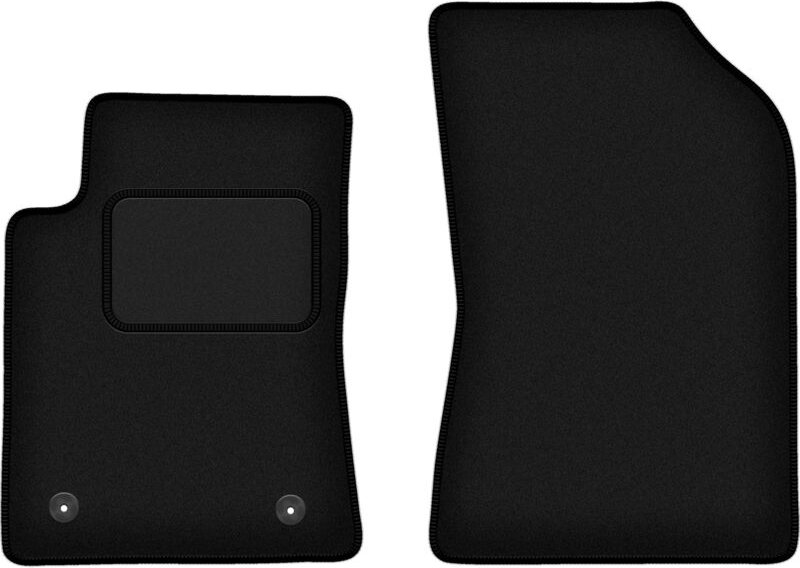 Vordere Matten schwarz für: Citroen C3 III Fließheck (2017-)