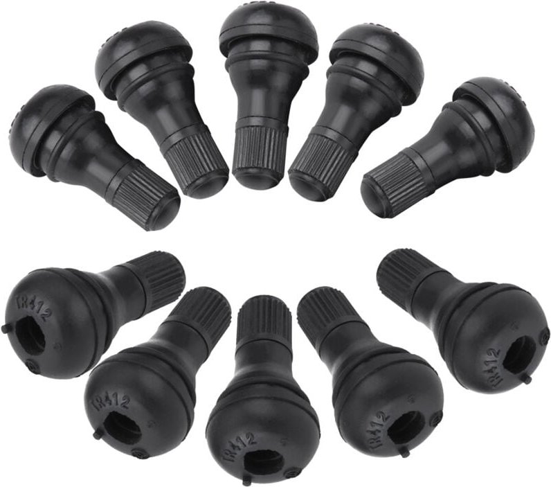 Zoternen - SNAP-in-Ventile, 36 mm langer Gummiventilschaft für ATV-Rasen- und Gartengeräte