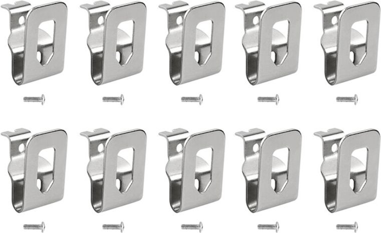 10 stücke Elektrowerkzeuge Gürtelclip-Haken Teilhaken für DCD985 Bohrschrauberhalter N268241 N169778