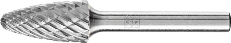 PFERD TOOLS Hartmetall Hochleistungsfrässtift ALLROUND Rundbogen RBF Ø 12x25mm Schaft-Ø 6mm universal grob