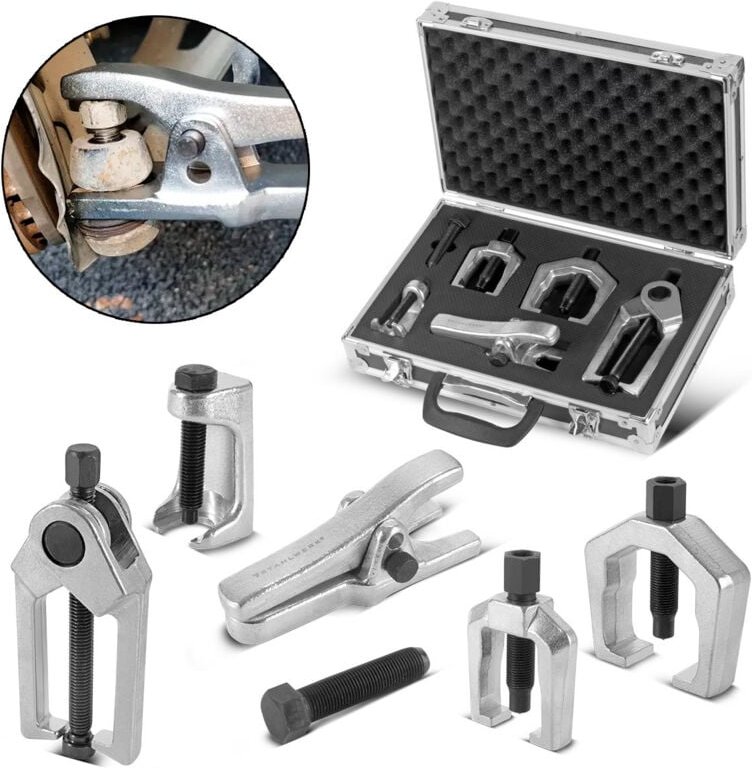 STAHLWERK Traggelenk-Abzieher-Set 5-teilig Kugelgelenk-Ausdrücker