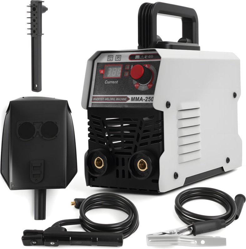 Schweißgerät, Haushaltsschweißgerät DC Inverter MMA250, 220 V, 4,5 kW, IP21S, Schweißstabdurchmesser 1,6-3,2 mm, Stromei...