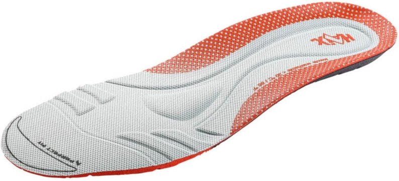 Haix - Einlegesohlen grau/rot be Safety Medium, EU-Schuhgröße: 46