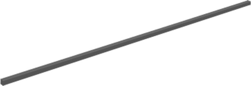 Schubkasten-Querreling, OrgaStore 410, 9194616, anthrazit pulverbeschichtet - Hettich