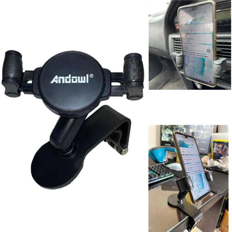 Thumbnail - Trade Shop Traesio - Trade Shop - support by car cellulare 4.0 – 6.5′′ multifunional ganci Q-ZJ123 -