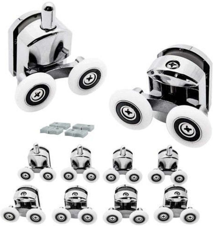 Duschkabinenrader - 8 stk ruhhy 22900 86278489 86278489 86278489 86278489 86278489 86278489 86278489 86278489 86278489 8...