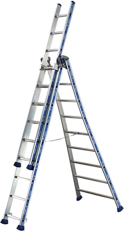 Tubesca Comabi - Verwandlungsfähige Leiter Platinium 3 Ebenen - tubesca - 2m66/6m02 - 02443609