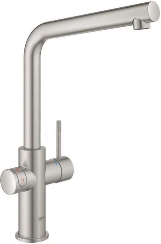 Red Duo Armatur und Boiler Größe l, l- Auslauf, 30325DC1 - Grohe