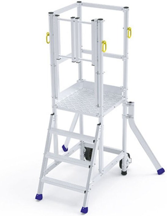 Matisère - Zugangsplattform - 4 Stufen - Plattform Höhe de 1.00m - ER4SL-SPD