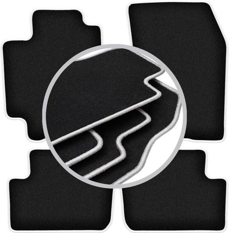 CARLUX-SILVER Autofußmatten für: Lexus IS I Limousine (1998-2005)