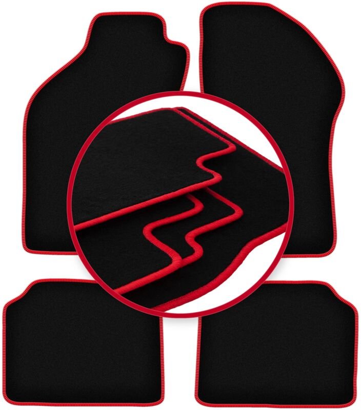 CARLUX-RED Autofußmatten für: Alfa Romeo 146 Fließheck (1994-2001)