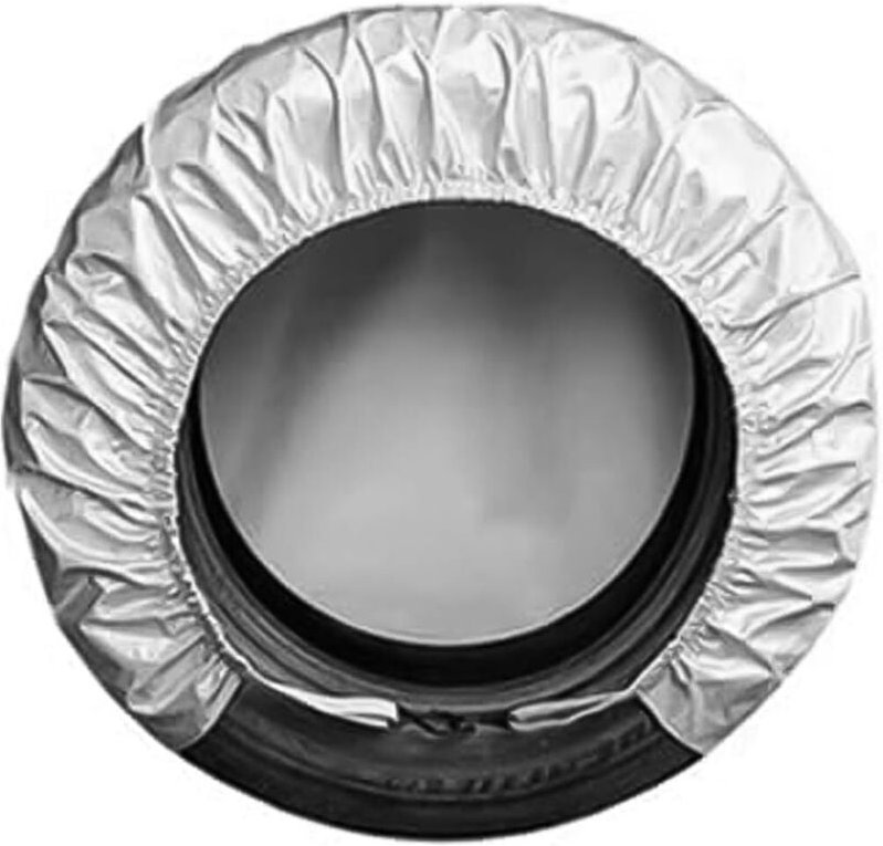 Thumbnail - Silberne Reifenabdeckung 27-29 Zoll Radreifenschutzabdeckung Wasserdichter UV-Sonnenschutz Passend für Anhänger rv suv l...