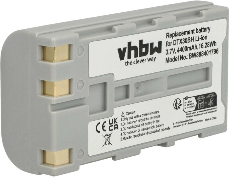 Vhbw - Akku Ersatz für Casio HA-G20BAT, HBM-CAS3000L, FJ50L1-G für Barcodescanner pos (3000 mAh, 7,4 v, Li-Ion)