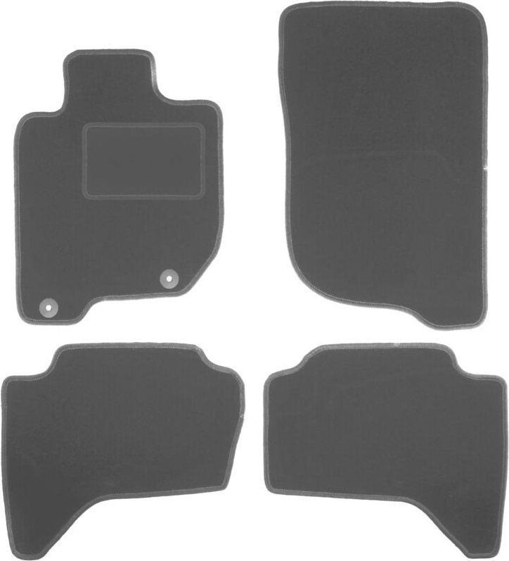 Graphit-Fußmatten für: Mitsubishi L200 IV Pickup (2006-2015)