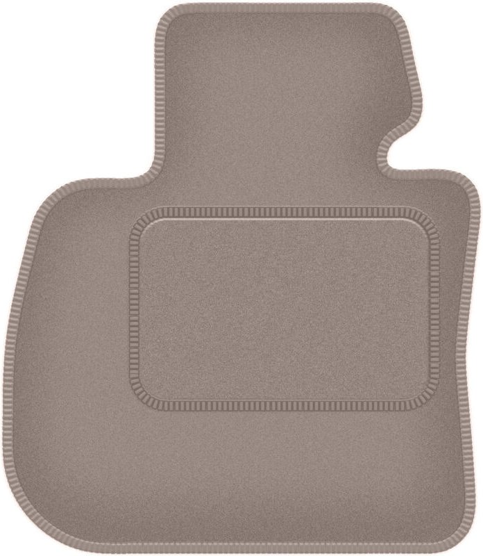 Fahrermatte beige für: BMW 2 F46 7-Sitzer (2015-2022)
