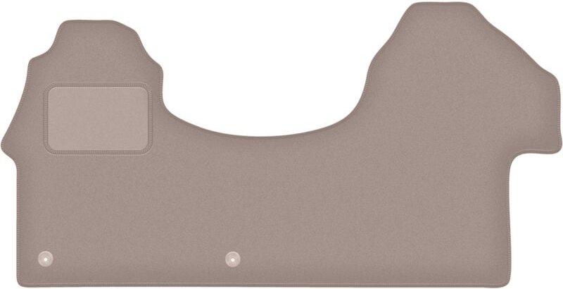 Beige Veloursmatten für: Mercedes Sprinter III Kastenwagen (2016-)