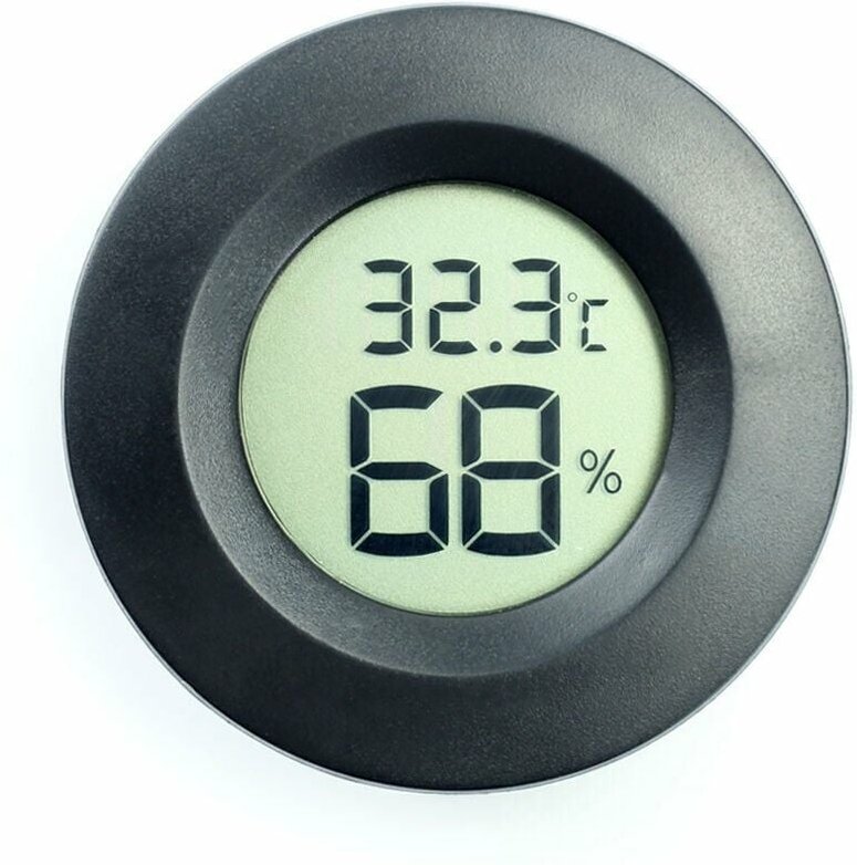 Thumbnail - Shining House - Mini-LCD-Digital-Thermometer-Hygrometer, Temperatur- und Luftfeuchtigkeit, tragbares Thermometer, Temper...