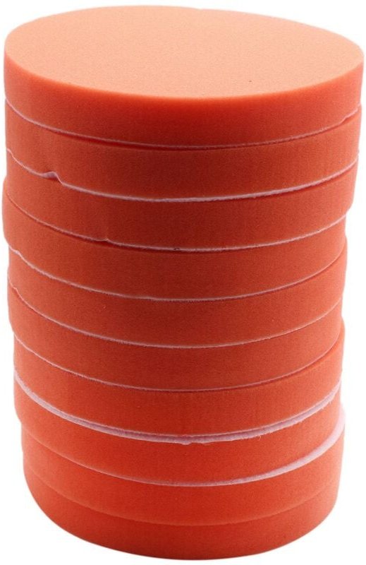 10 Stück 180 Mm 7 Flache Schwamm Brutto Polieren Polierscheibe Kit für Auto Polierer Clean Waxing Wartung Pflege