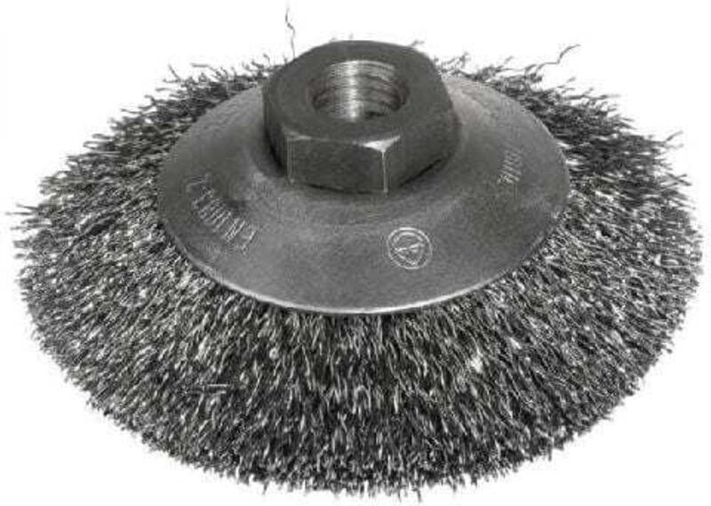 KONISCHE WELLENBÜRSTE Ø 115mm M14 GEWINDE