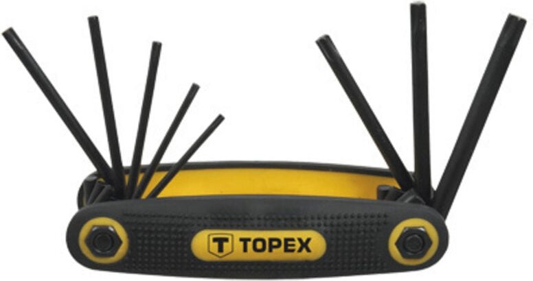 8 tlg. Innensechsrund-Schlüsselset T9-T40