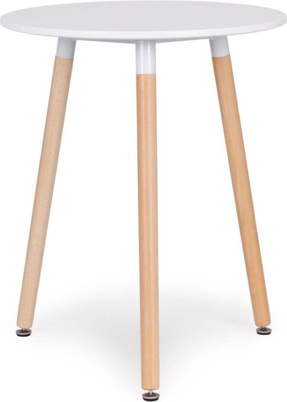 Moderner holztisch fur die wohnzimmerkuche 60cm