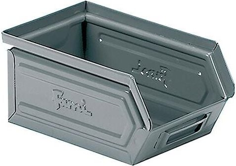 Stahlbehälter mm B=95 T=160 H=75 Gr.1 Grau Ral7000