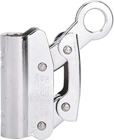 Keenso Klettern Selbstbremsend Abseilgerät, Klettern 6KN Seilbremse Legierter Stahl Klettern Absturzsicherung - Ej.life