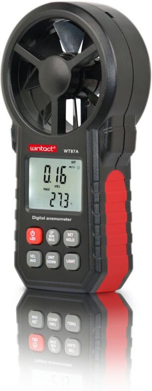 Anemometer Anemometer Windtemperaturmessung Luftgeschwindigkeit