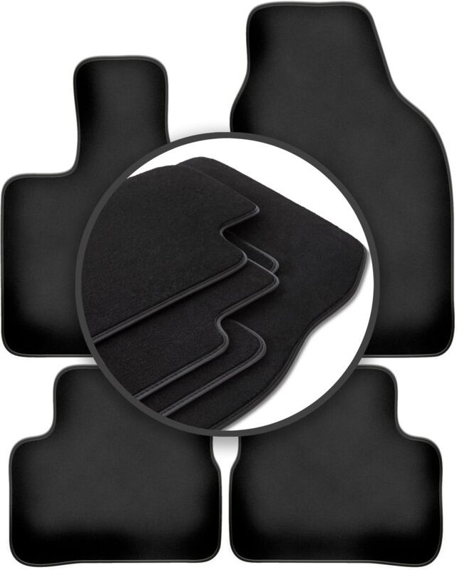 Premium-Fußmatten für: Fiat E-500 / 500 Electric Schrägheck (2020-)