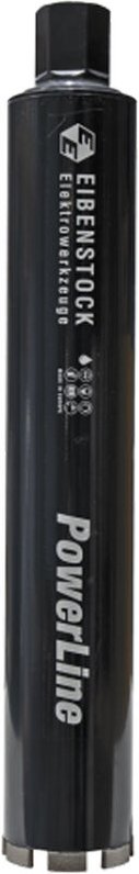 Diamant-Nass-Bohrkrone 1 ¼' PowerLine ø 82 mm, Nutzlänge 450 mm, 7 Segmente - Eibenstock