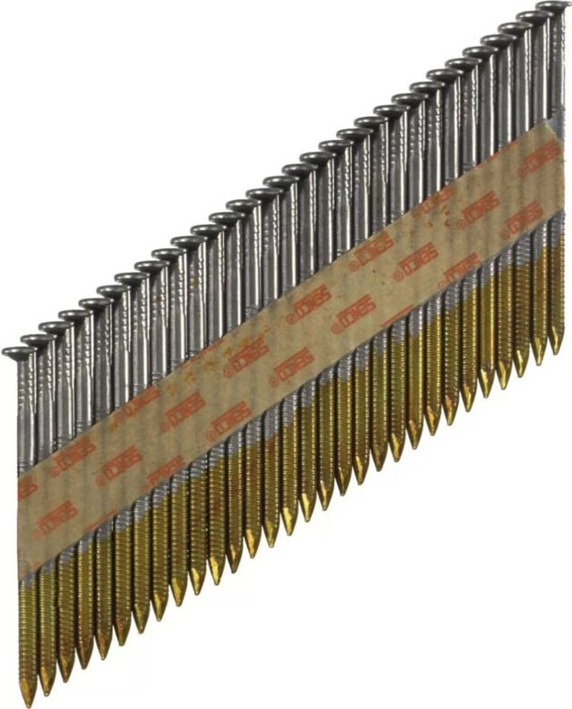 Thumbnail - Nägel in Papierstreifen D34 gerillt verzinkt - ø 2.8 x 50 mm - Packung zu 2000 Senco GE51AXBKR