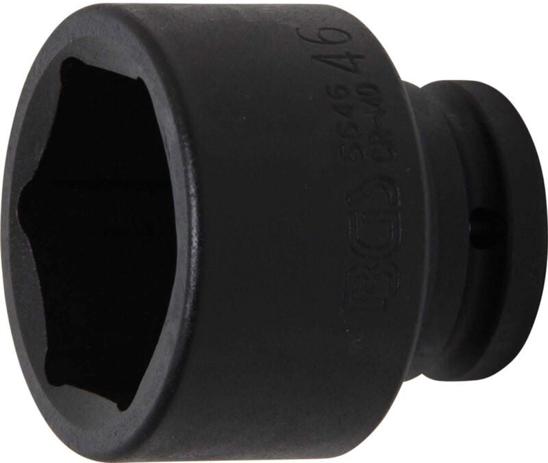 Bgs Technic - Kraft-Steckschlüssel-Einsatz Sechskant Antrieb Innenvierkant 20 mm (3/4') sw 46 mm