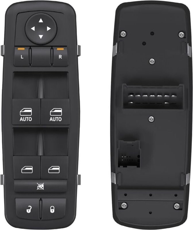 Fensterheberschalter Fahrerseite – 9-polig + 3-polig, Ersatz für Dodge Ram 1500/2500/3500 2009–2012, Ram 1500/2500/3500 ...