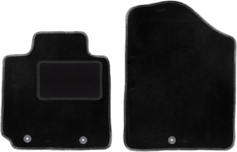 Vordere Matten schwarz für: Hyundai Veloster Coupé (2011-2018)