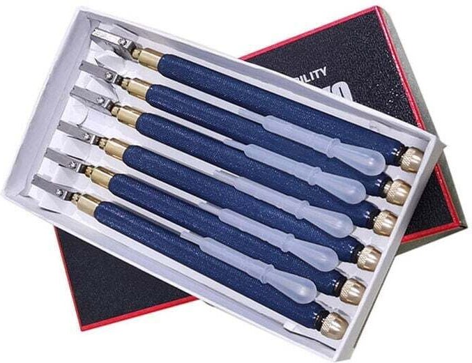 Professionelles Glasschneiderwerkzeug aus Wolframkarbid mit Griff aus Wolframlegierung mit