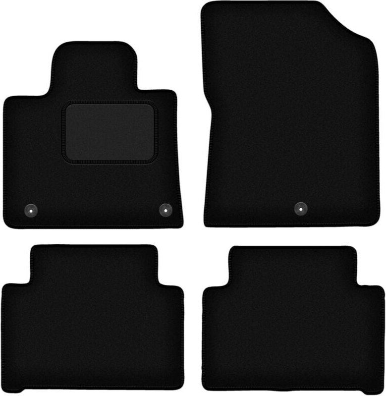 Schwarze Veloursmatten für: Kia Sorento IV SUV (2020-)