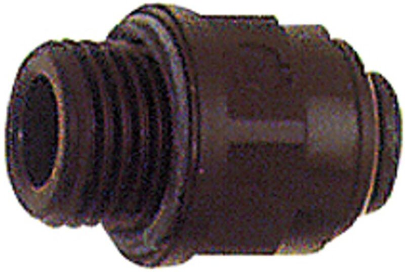 Gerade Einschraubverschraubung pom, g 1 a., für Schlauch-Ø 28 - Riegler