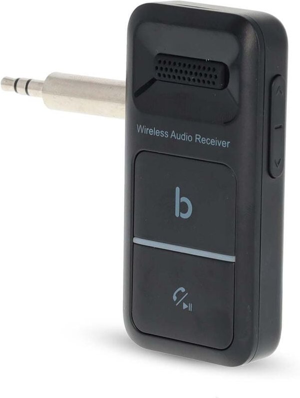 Northix - Bluetooth receiver connection output usb c female 35 mm aac sbc automatic power off function black 88301