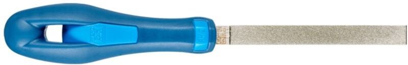 Diamant-Werkstattfeile flachstumpf 100mm D126 (mittel) für harte Werkstoffe - Pferd