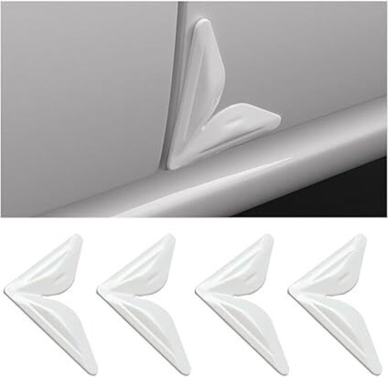 4-teiliger Eckenschutz für Autotüren, Eckenschutz für Autotüren, Eckenschutz für Fahrzeugseitentüren, kratzfester Eckens...