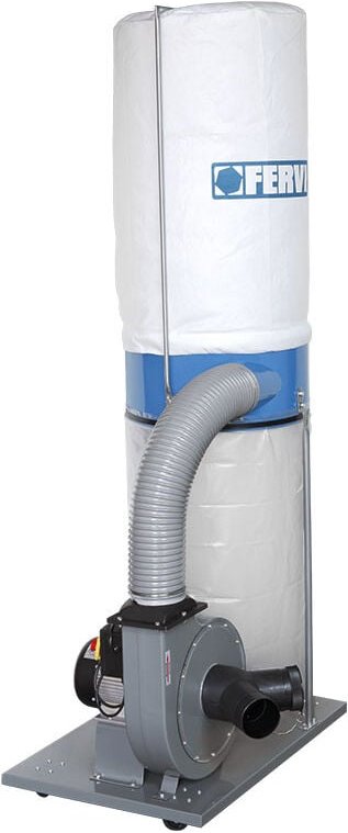 Absauganlage späneabsaugung späne 1500W Fervi 0759